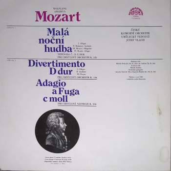 Wolfgang Amadeus Mozart: Malá Noční Hudba / Divertimento D Dur / Adagio A Fuga C Moll (84 2)