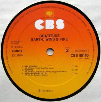 Wind & Fire Earth: Gratitude