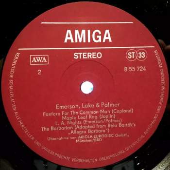 Lake & Palmer Emerson: Emerson, Lake & Palmer