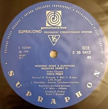 Vítězslav Nezval: Moderní České A Slovenské Básnické Sbírky III.