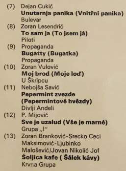 Various: Ruleta 5 (Jugoslávské Rockové Skupiny)