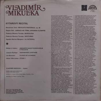 Vladimír Mikulka: Kytarový Recitál
