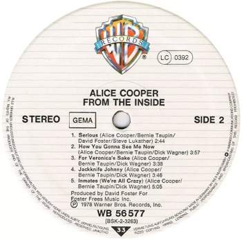 Alice Cooper: From The Inside