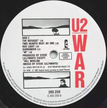 U2: War