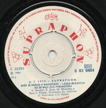 Various: PF 1970 Supraphon 