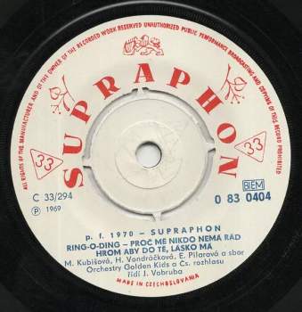 Various: PF 1970 Supraphon 