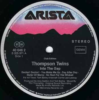 Thompson Twins: Into The Gap