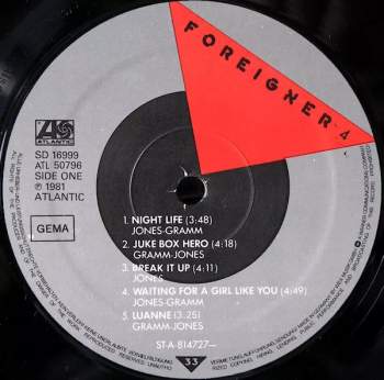 Foreigner: 4