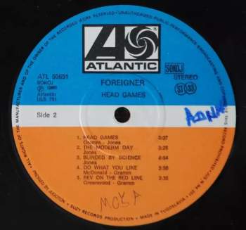 Foreigner: Head Games