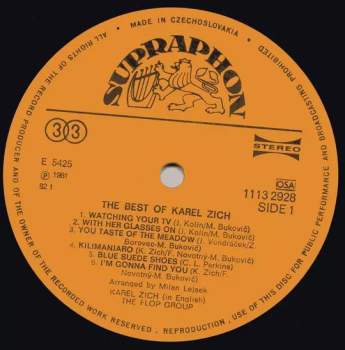 Karel Zich: The Best Of Karel Zich