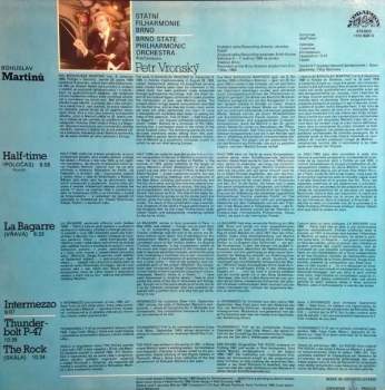 Bohuslav Martinů: Half-time • La Bagarre • Intermezzo • Thunderbolt P-47 • The Rock