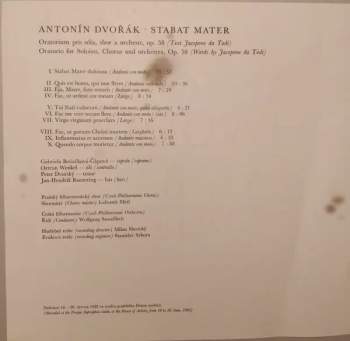 The Czech Philharmonic Orchestra: Stabat Mater