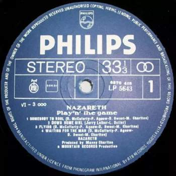 Nazareth: Play'n' The Game