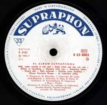 Various: VI. Album Supraphonu