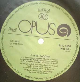 Various: Piesne Radosti