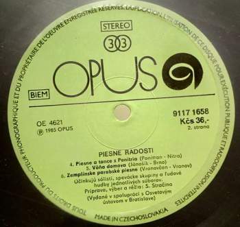 Various: Piesne Radosti