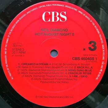 Neil Diamond: Hot August Night II