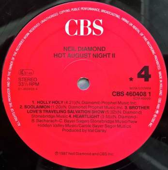 Neil Diamond: Hot August Night II