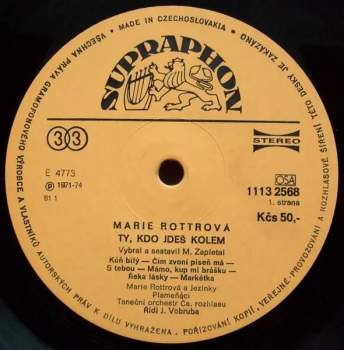 Marie Rottrová: Ty, Kdo Jdeš Kolem