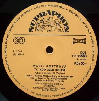 Marie Rottrová: Ty, Kdo Jdeš Kolem
