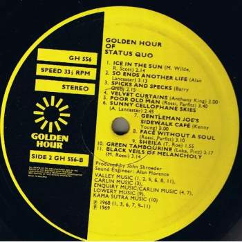 Status Quo: Golden Hour Of Status Quo