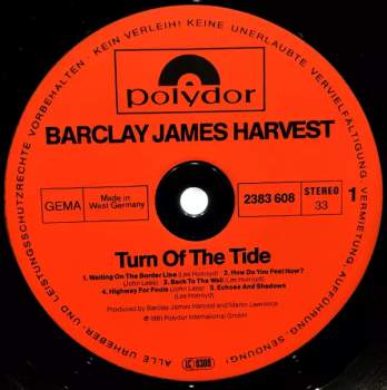 Barclay James Harvest: Turn Of The Tide