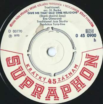 Traditional Jazz Studio: Oh, Daddy / Give Me That Old Time Religion