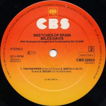 Miles Davis: Sketches Of Spain