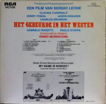 Ennio Morricone: Het Gebeurde In Het Westen