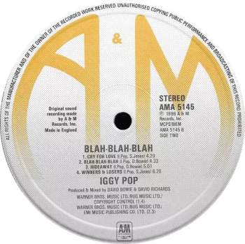 Iggy Pop: Blah-Blah-Blah