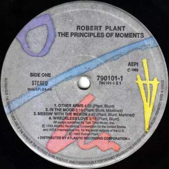 Robert Plant: The Principle Of Moments