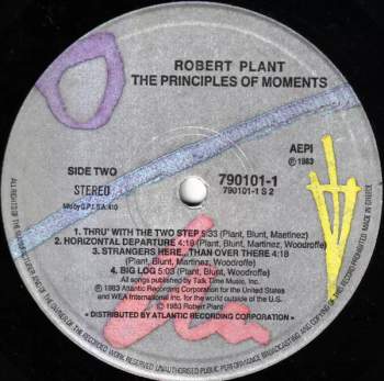 Robert Plant: The Principle Of Moments