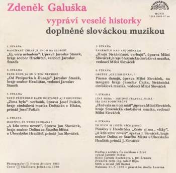 Zdeněk Galuška: Slovácko Sa Súdí