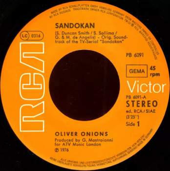 Oliver Onions: Sandokan 