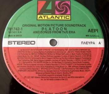 Various: Platoon (Original Motion Picture Soundtrack And Songs From The Era)