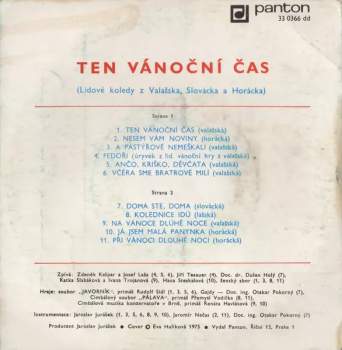 Unknown Artist: Ten Vánoční Čas