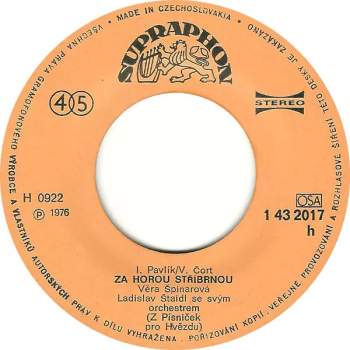 Věra Špinarová: Fernando / Za Horou Stříbrnou