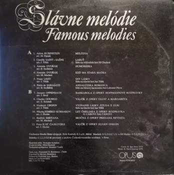 Various: Slávne Melódie = Famous Melodies