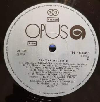 Various: Slávne Melódie = Famous Melodies
