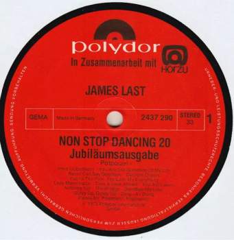 James Last: Non Stop Dancing 20 • Jubiläums-Ausgabe