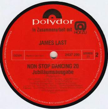 James Last: Non Stop Dancing 20 • Jubiläums-Ausgabe