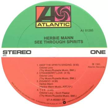 Herbie Mann: See Through Spirits