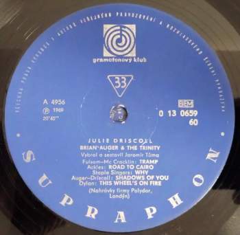 Brian Auger & The Trinity Julie Driscoll: Julie Driscoll Brian Auger & Trinity