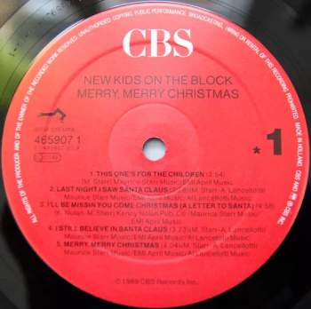 New Kids On The Block: Merry, Merry Christmas