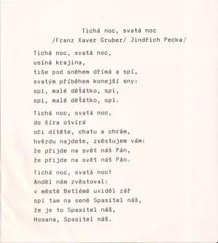 Gabriela Beňačková: Tichá Noc, Svatá Noc / Chtíc, Aby Spal
