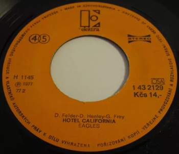 Eagles: Hotel California / New Kid In Town
