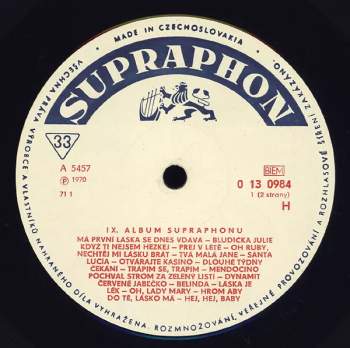 Various: IX. Album Supraphonu