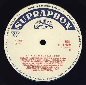 Various: IX. Album Supraphonu