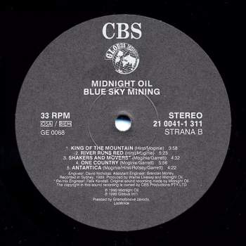 Midnight Oil: Blue Sky Mining