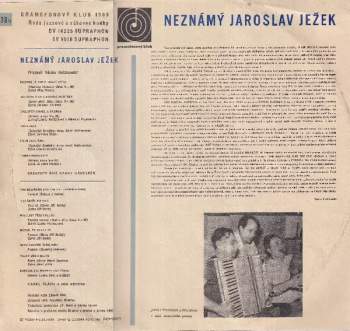 Jaroslav Ježek: Neznámy Jaroslav Ježek